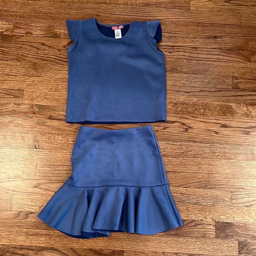 Aqua girl set or Vegan Suede